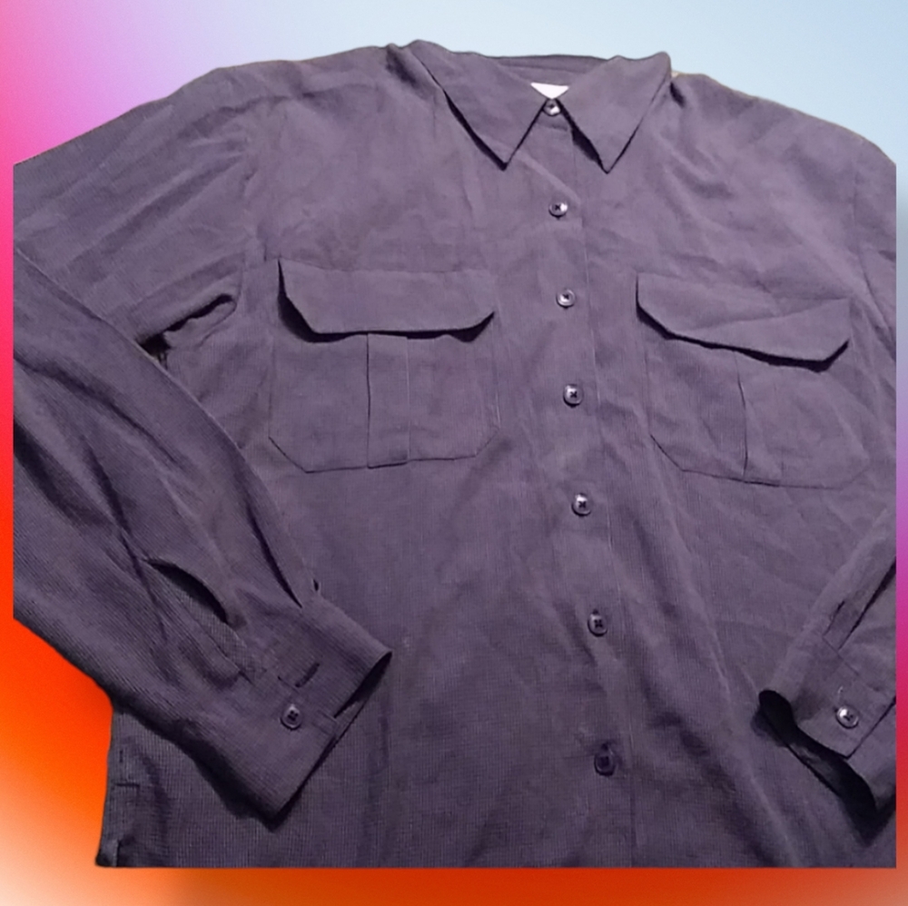Christopher & Banks Button Down Long Sleeve Shirt